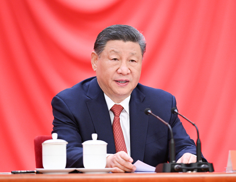 庆祝中华全国总工会成立100周年暨全国劳动模范和先进工作者表彰大会隆重举行 
习近平发表重要讲话「相关图片」